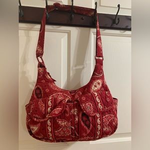 Vera Bradley Cargo Sling Mesa Red HTF!!